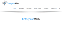 Tablet Screenshot of enterpriseweb.com